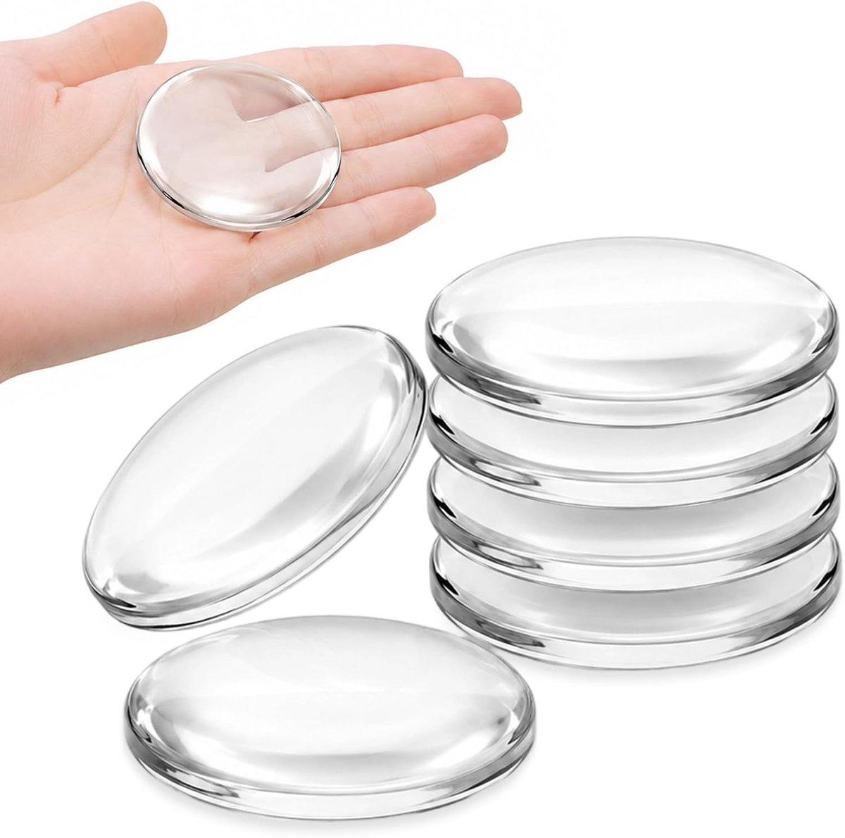 Stoppers muur zelfklevend, 4 cm diameter 0,8 cm dikte - deurbuffer als perfecte bescherming voor muur en deur - deurstopper voor deurklinken tegen deuraanslag