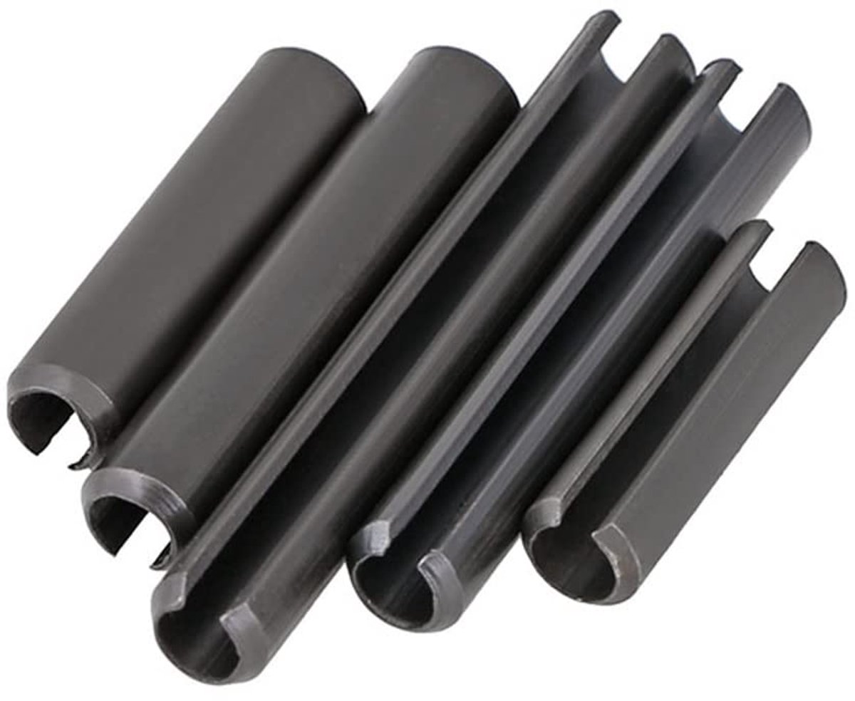 Veerpennen Slotted Spring Pin van Mangaanstaal (Koolstofstaal), M10x60 mm,5 pcs