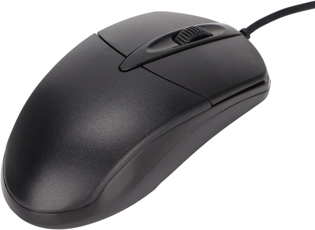 Muis met 3 snelheden temperatuur, 1600DPI ergonomische bedrade verwarmingsmuis, zwarte USB computeraccessoires voor laptop desktop OS X, handwarmer