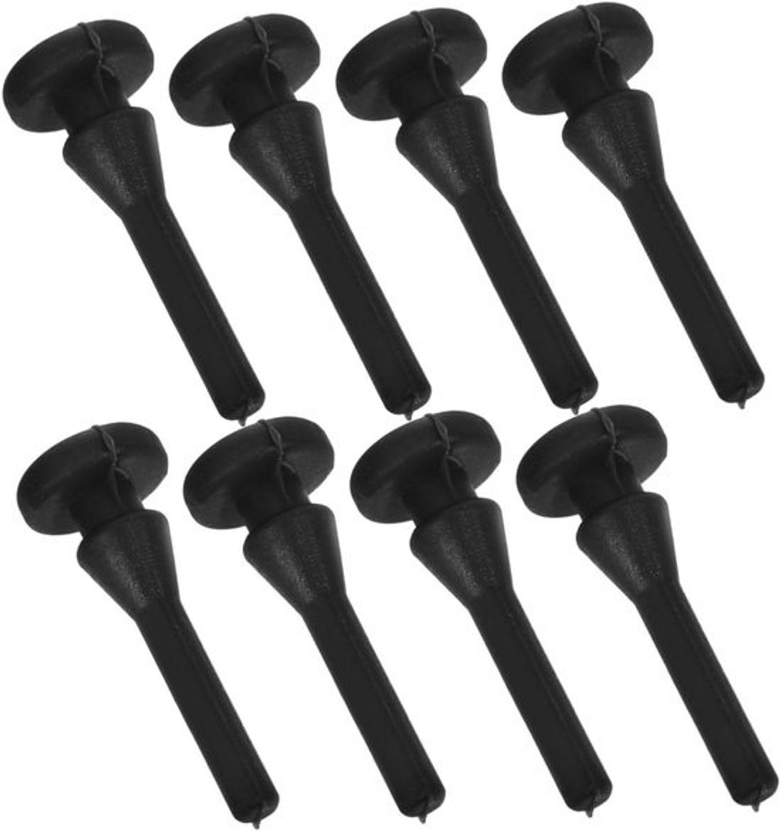 Keukenmachine Voetjes - Apparaat Stabilisatoren - Keuken Apparaten - Verbeterde Grip - 8 Stuks - Zwart