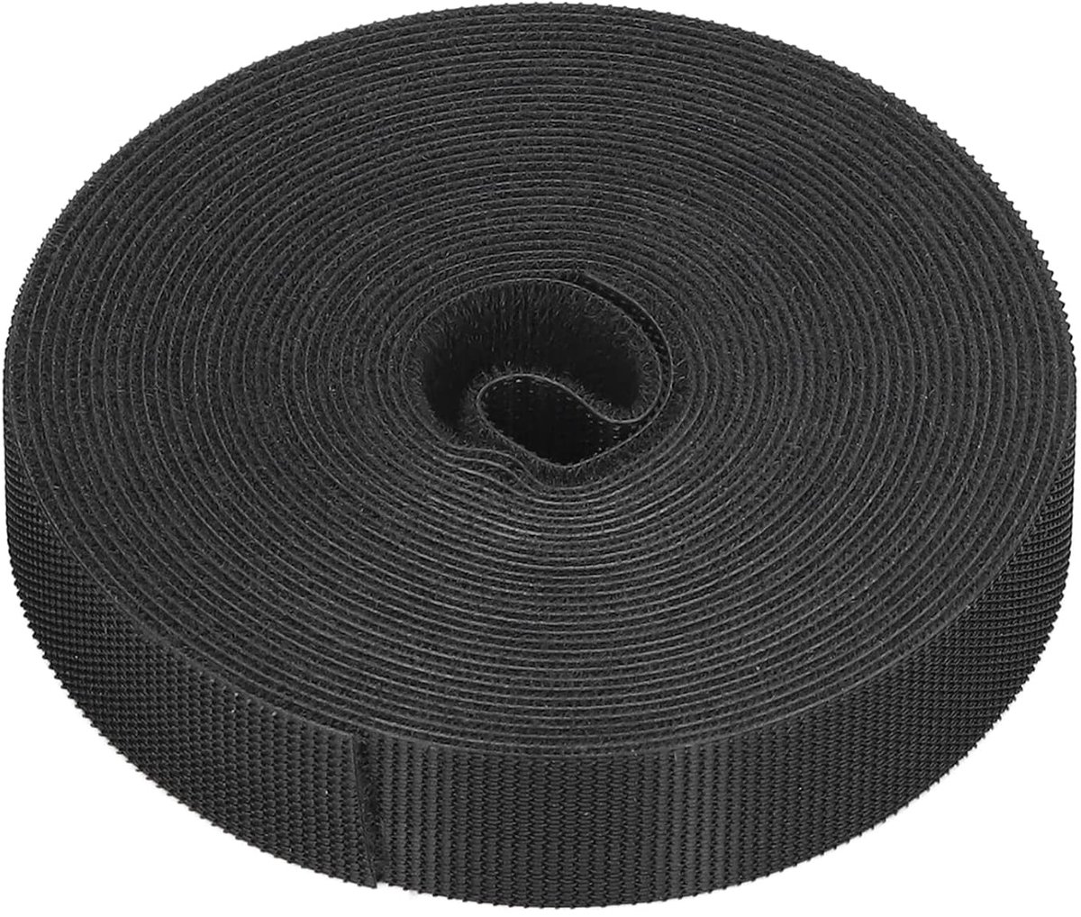 Dailygoods- Bevestigingsband Elastisch - Kabelorganiser - Herbruikbare Kabelbinders - Slijtvast Nylon - 5 Meter - Sterke Hechting