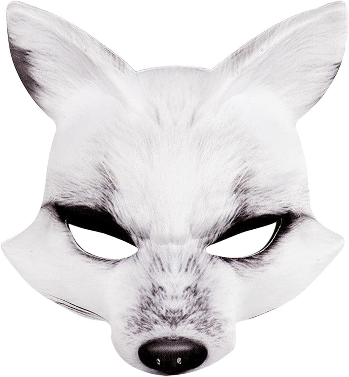 Dailygoods- Dierenmasker Realistisch bedrukt - Halfgelaatsmasker - Dierenkostuummasker - Carnaval/Festival - Cosplay-rekwisieten - Antislip grip - Kos