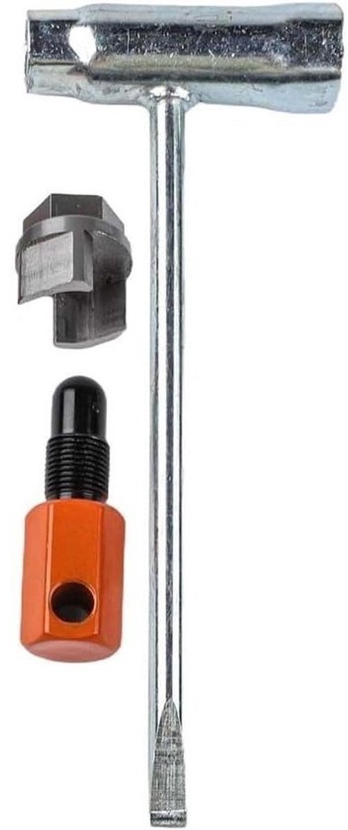 Koppeling Demontage Tool - Kettingzaag Gereedschap - Onderhoud Kettingzaag - Robuuste Metalen Constructie - 266 Gram - Metaal