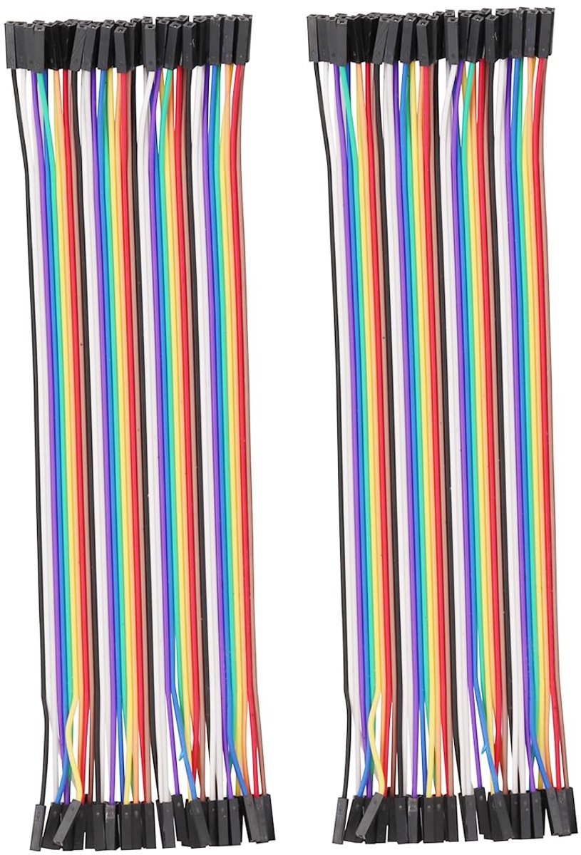 80 stuks 40P Jumper Wire Breadboard Lint Kabels 15 cm Female-Female
