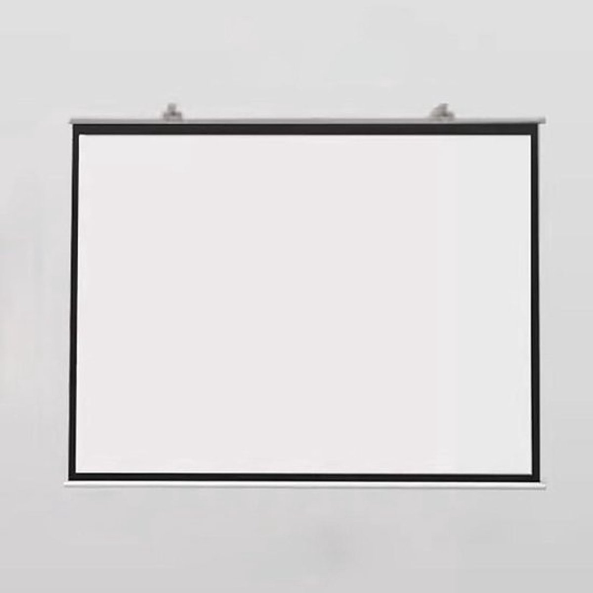 Projectiescherm Handmatig - Draagbaar Scherm - Films Kijken - Kreukvrij Materiaal - 72 inch - Wit Plastic