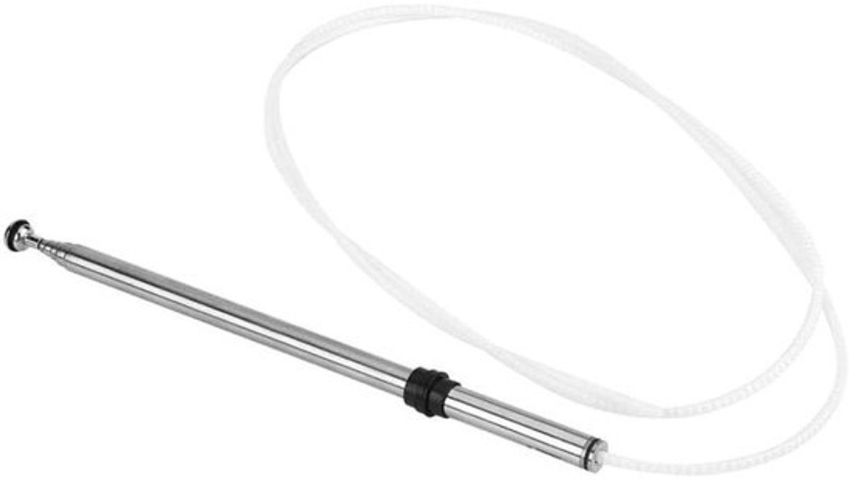 Automatische Antennes Mast - Auto Antenne - Stabiele Signaalontvangst - Duurzaam Metaal - Voor SC400 - Zilver