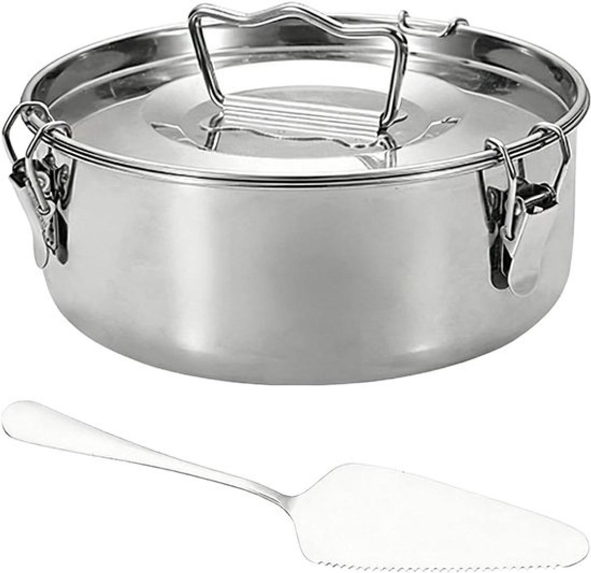 Stoominzet Pan - Keuken Accessoire - Gezond Koken - Roestvrij Staal - 19 cm - Zilverkleurig