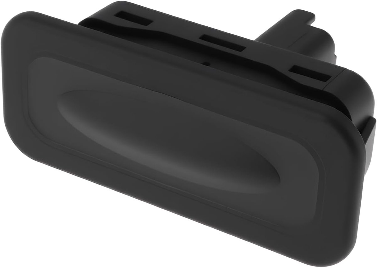 Dailygoods - Achterklep knop 8200385515 - Vervangingsonderdeel voor Renault - Geschikt voor Clio III IV en Megane III - Hoogwaardige kwaliteit - Betro