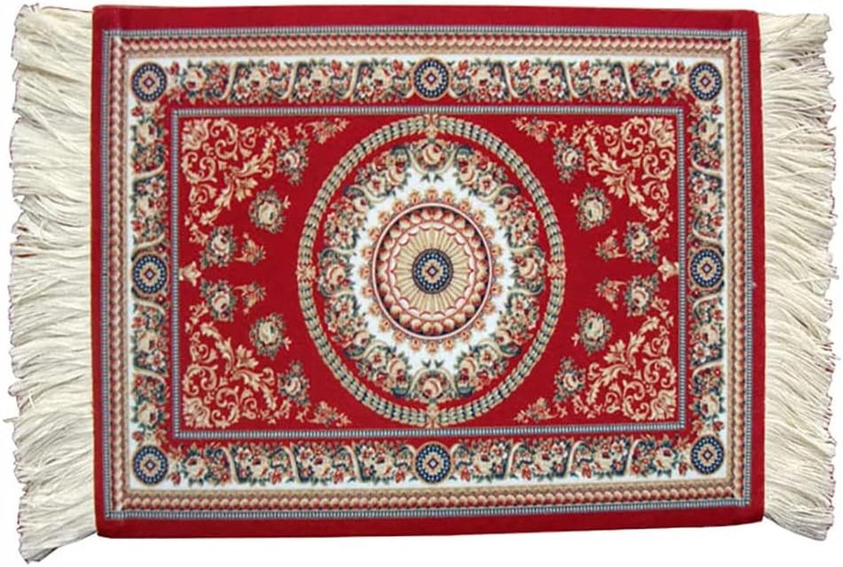 muismat oosters design mini tapijt bureau accessoires