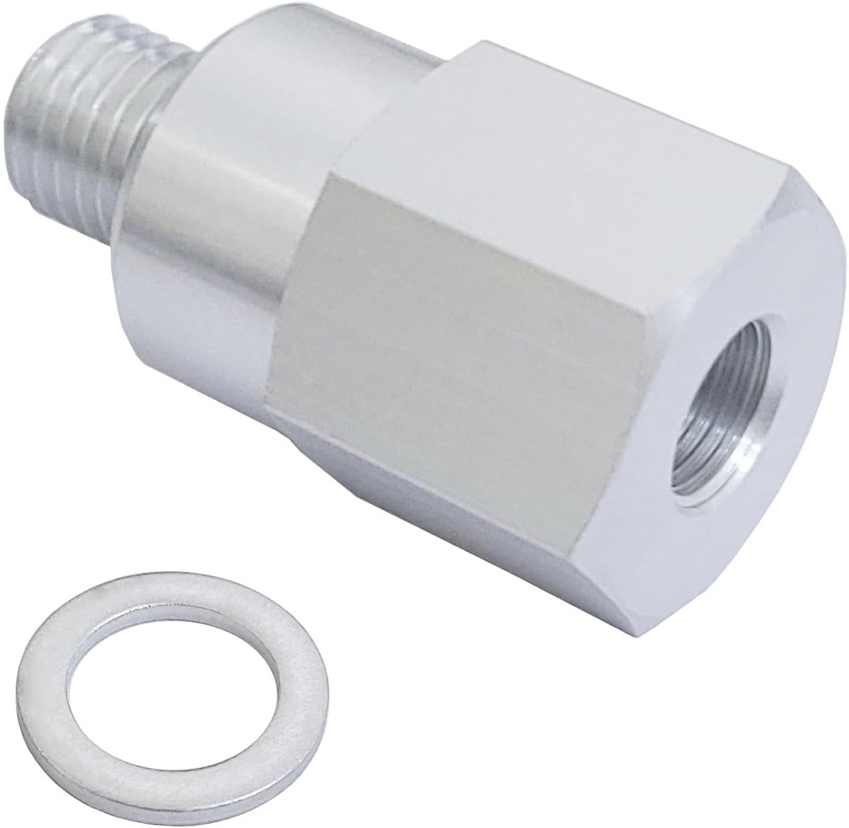 Dailygoods - M12 naar 1/8 Adapter - Koelsensor Adapter - Voor LS Motor - Hoogwaardige Kwaliteit - Ideaal voor Motoren - Geschikt voor Automobiel - Duu