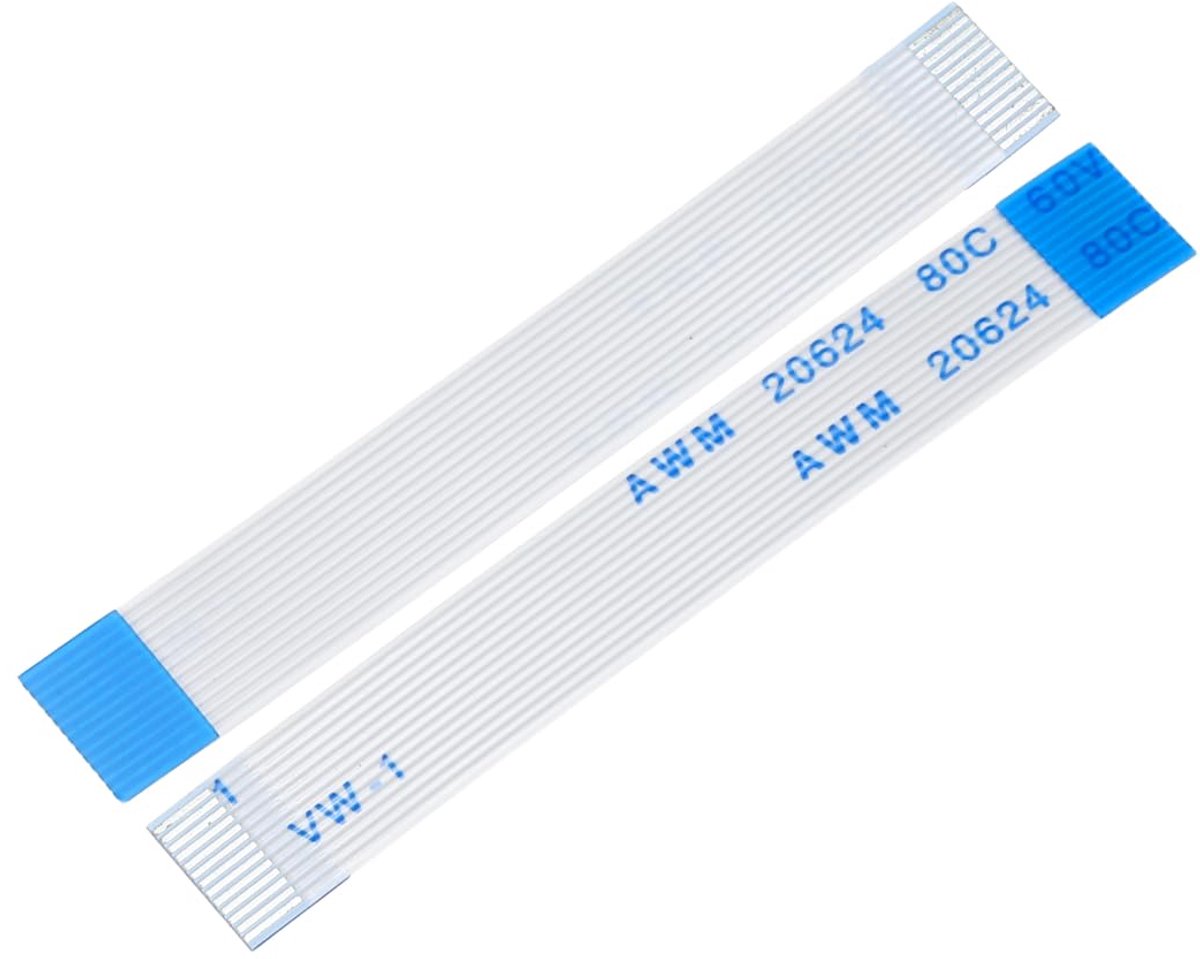 Ribbon Flat Flexibele kabel, 13 Pin 0,5 mm Pitch 50mm lang (B Type) voor LCD 3D Printer Camera DVD TV Laptop Audio Pack van 5