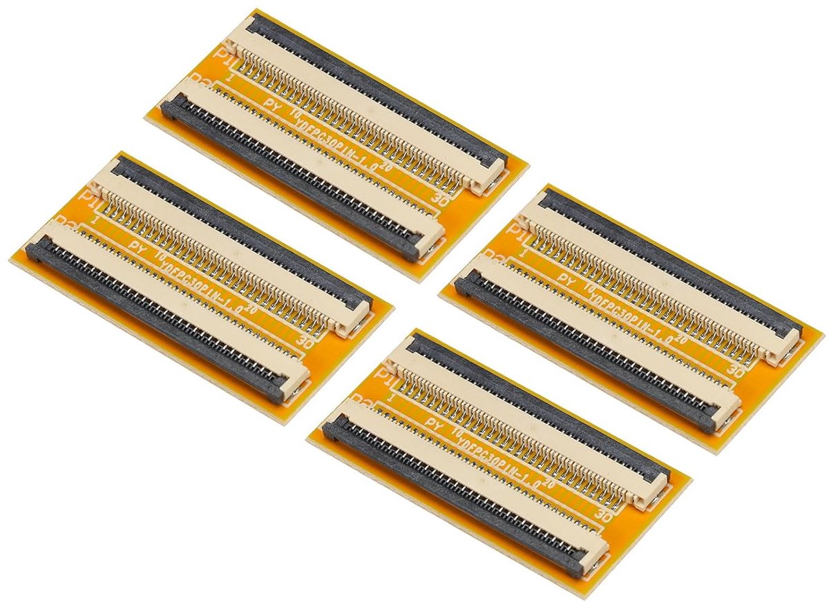 Uitbreidingsplaat PCB-Extend ZIP HDD-aansluiting 30 pin 1mm pitch eenzijdig voor LCD 3D-printer camera DVD TV laptop verpakking van 4