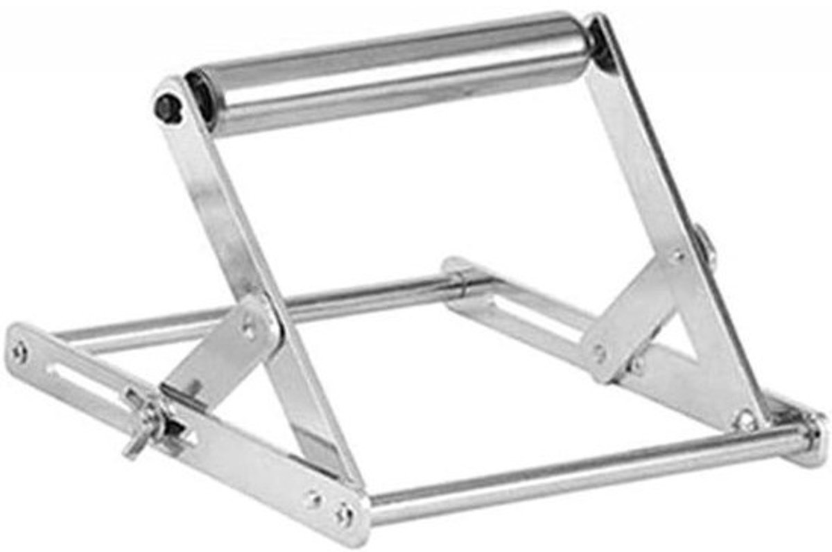 Snijmachine Standaard - Steunframe Werkbank - Precisie Snijwerk - Opvouwbaar Ontwerp - 23 x 21 x 3 cm - Zilver