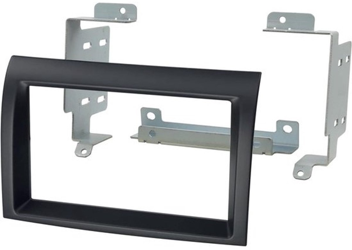 Inbouwframe Radio - Dubbel DIN - Auto Audio - Complete Set - 2 DIN - Zwart