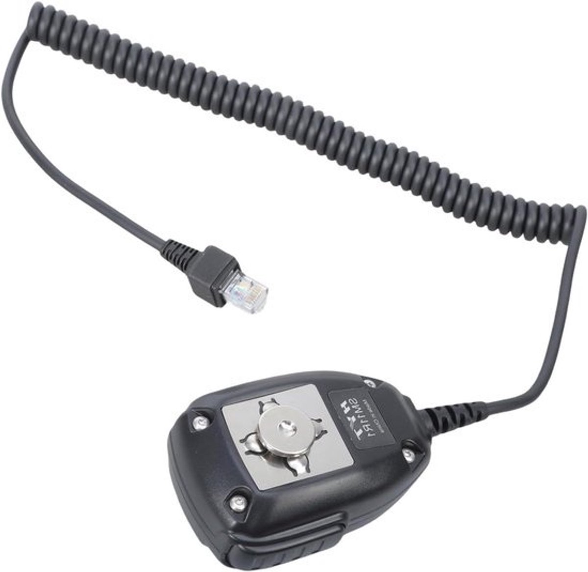 Radio Microfoon - Handheld Speaker - Duidelijke Communicatie - Robuuste ABS Constructie - 85 x 55 mm - Zwart