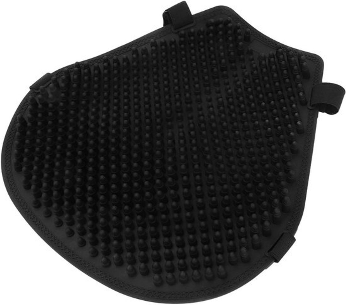 Motorfiets Gel Zadelkussen - Zadelhoes Motor - Comfortabel Rijden - Schokabsorberend Luchtkolom - 33 x 18 x 5 cm - Zwart