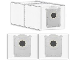 Zakken compatibel met ECOVACS DEEBOT X8 Pro Omni/T50 Pro robotstofzuiger, accessoireset, grote capaciteit, vervangende stofzakken, stofzuigerzakken