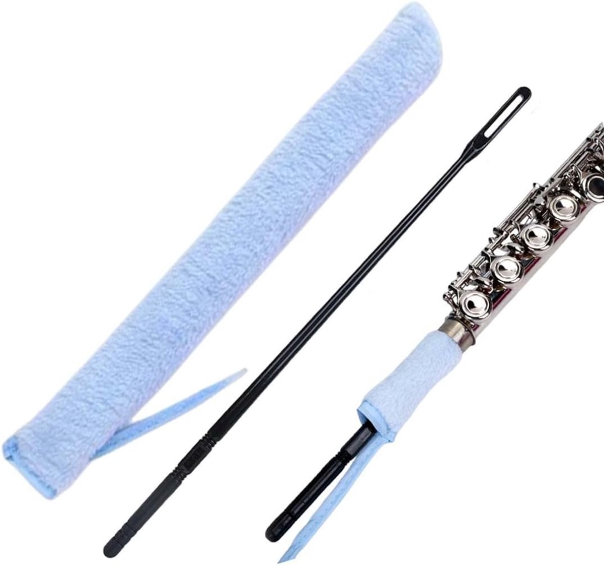 Reiniging van de doek met reinigingsstaaf voor messing, trompet en oortjes - eenvoudig te bedienen onderhoudsgereedschap