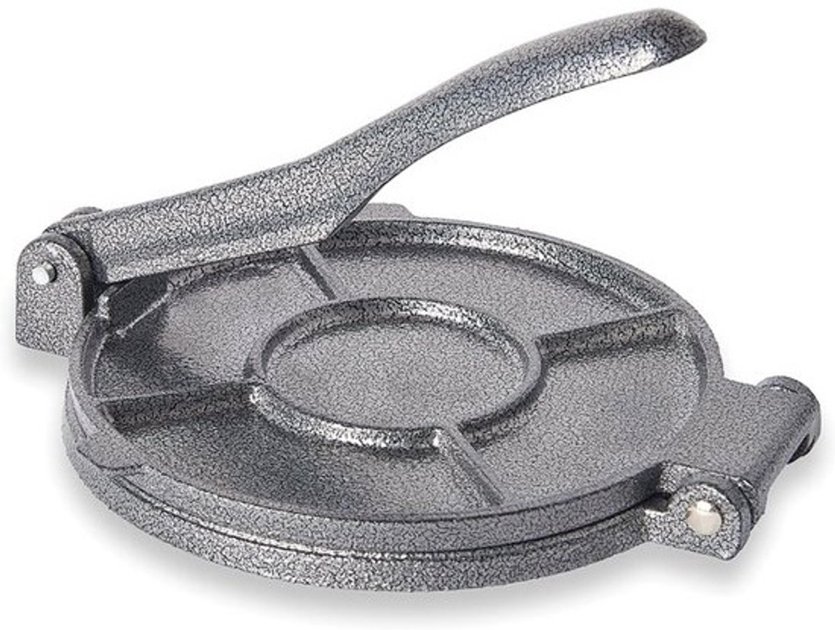 Gietijzeren Tortilla Pers voor Authentieke Mexicaanse Gerechten