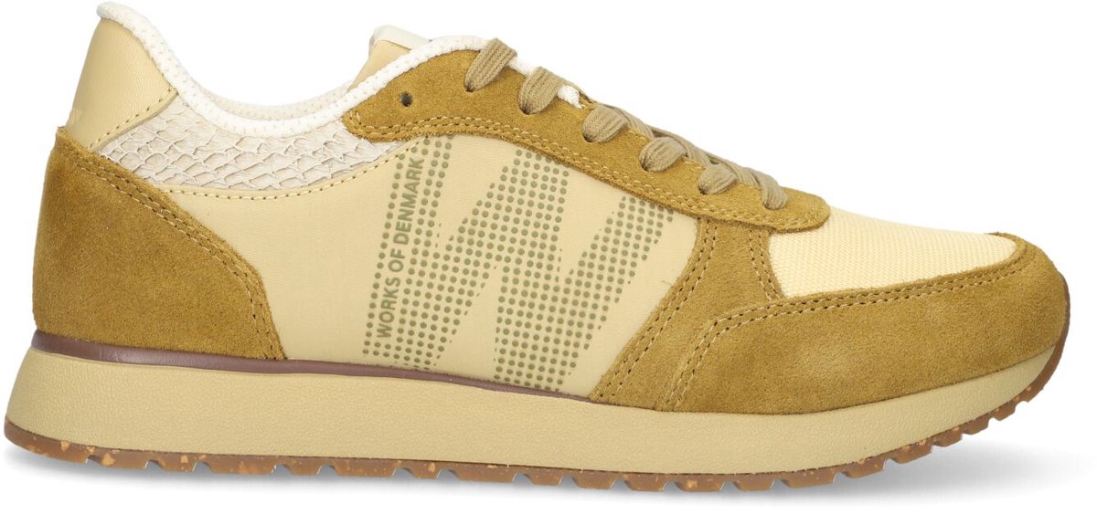 Woden Ronja Sneakers - Dames - Camel - Maat 41