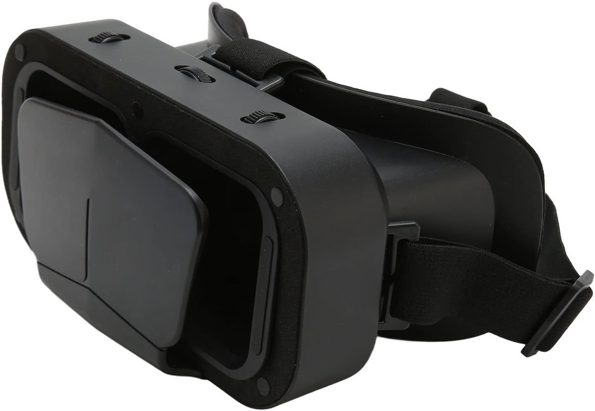 Dailygoods - 3D VR Virtual Reality-headset - Hoofdgedragen VR-bril voor Videogames - Universele Comfortabele VR-bril - Geschikt voor Mobiele Telefoons
