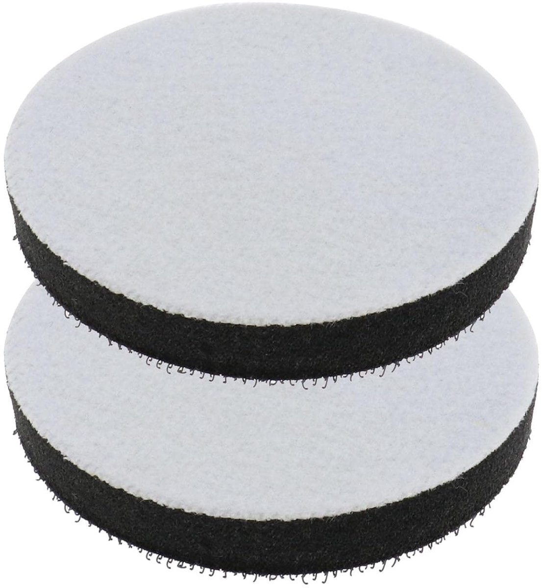 Dailygoods - Schuurpad 3 inch - Schuurzachte Pad - Trillingsvermindering - 2 stuks - Polijstaccessoire - Geschikt voor pneumatische en elektrische mac