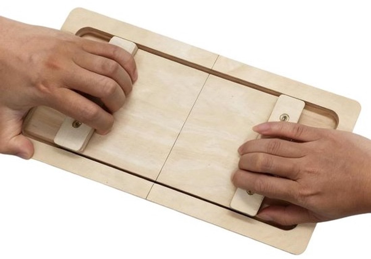 Vingerkracht board - Handtrainer Hout - Kracht Training - Interactief Fitnessapparaat - 30 x 20 x 20 cm - Niet gespecificeerd