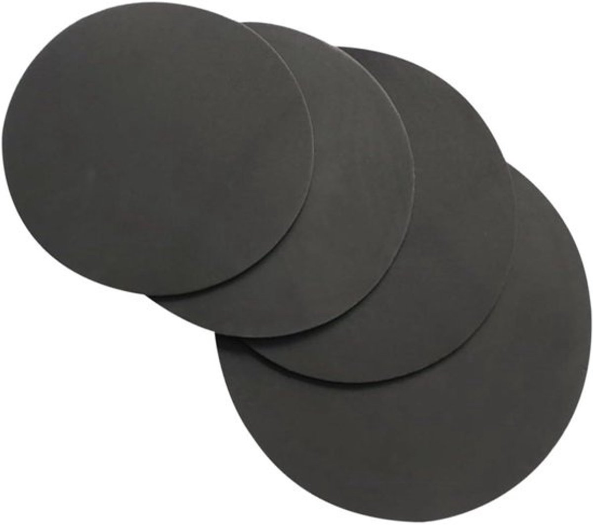 Drum Dempers - Drum Mute Pads - Stil Drummen - Verstelbaar Geluid - 40.6x40.6cm - Zwart