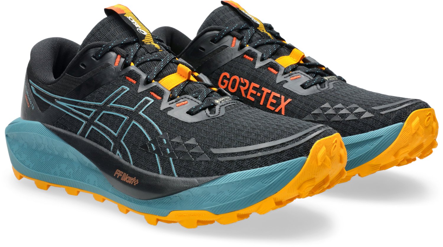 ASICS Gel-Trabuco 13 GTX Trailrunningschoenen – /Atlantis Gel-Trabuco Trailrunning Heren Trailrunningschoenen voor Mannen Zwart