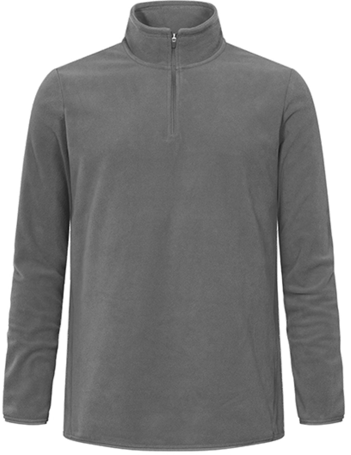 Promodoro Men´s Recycled Fleece Troyer Steel Grijs