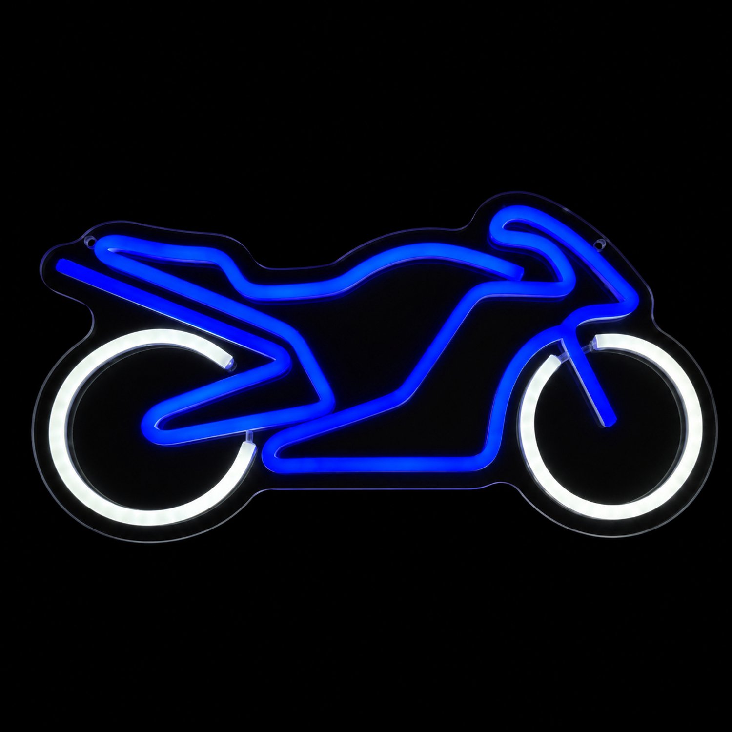 Neon Lamp - Racemotor - Dimbaar - Incl. Ophangmateriaal - Neon Sign - LED Lamp - Verlichting - Wandlamp