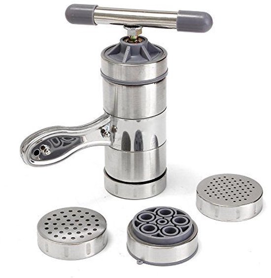 Rvs Handmatige Noodle Maker - 6 Stukken Set — afbeelding 2
