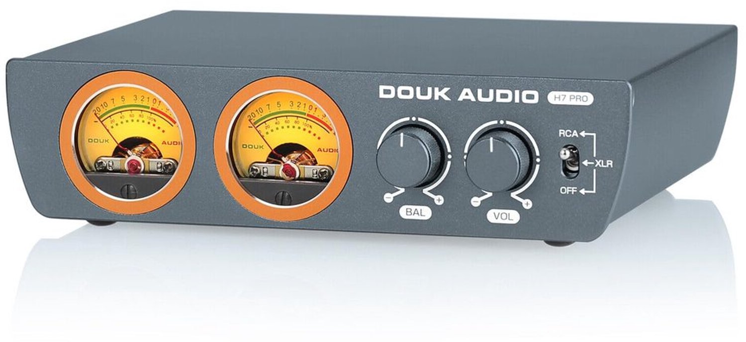 Digitale Hi-Fi Versterker met VU Meter