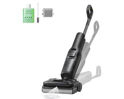 Roborock F25 ACE Pro-Vloerreiniger-Nat Droog Stofzuiger-Elektrische dweil-JetFoaming-Technologie tegen Hardnekkige Vlekken-25000 Pa-wielen ondersteund door AI-Anti-Klits Rol voor Huisdierhaar-180° Plat Ontwerp-Zelfreiniging Hoge Temperatuur-via app