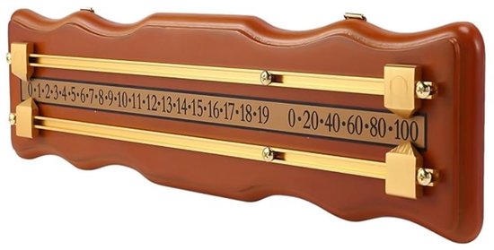 Biljart Scorebord Flexibel Schuifsysteem - Poolspel/Scorer - Snooker - Duurzaam - Thuisclubgebruik - Tot 100 Punten — afbeelding 4
