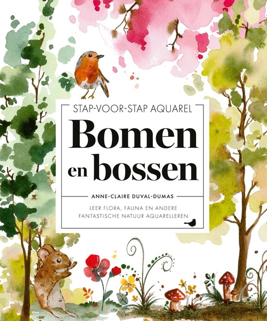 Stap-voor-stap-aquarel: Bomen en bossen