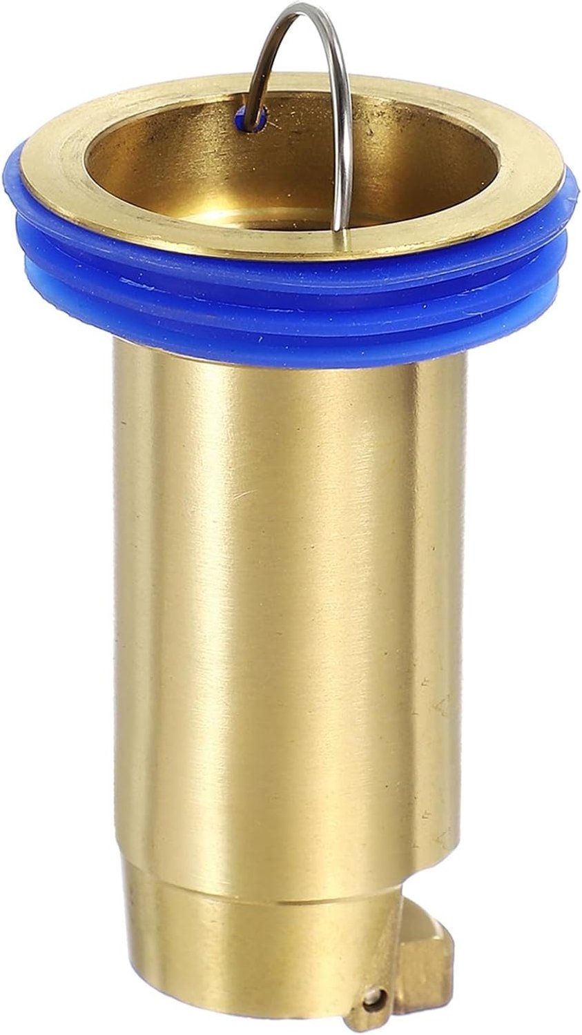 Afvoergarnituur 7,1 cm - messing - geurremmend - voorkomt reflux - ServiceTopper
