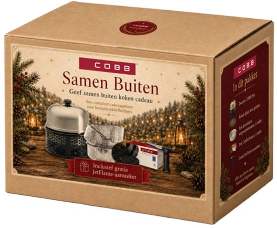 Cobb Pro - Barbecue Set - RVS - Inclusief 6 Cobble Stones - Met Jetflame Aansteker - Samen Buiten Set van Cobb — afbeelding 2