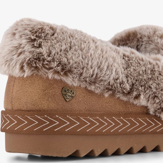 Skechers BOBS COZY KISS Dames Sloffen - Chestnut — cadeau in Mode & Accessoires - foto 4