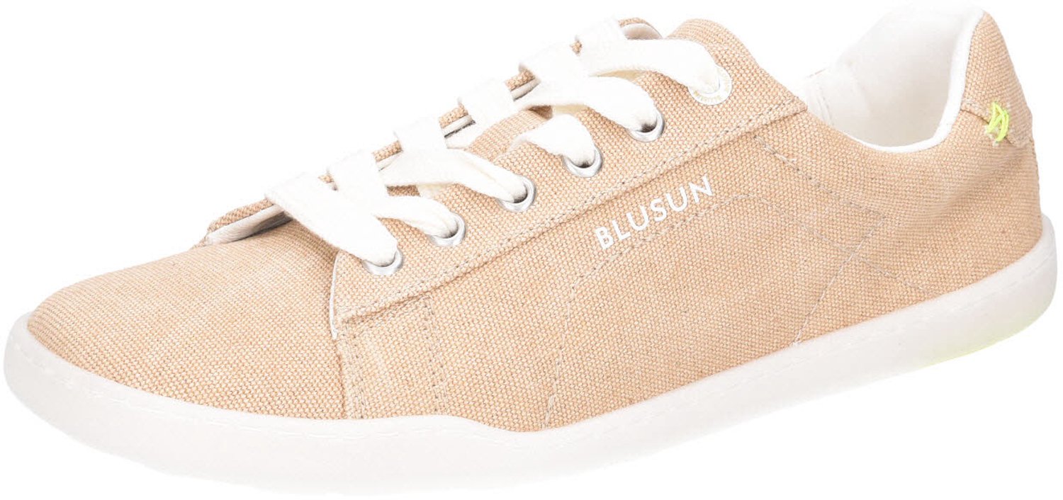 BLUSUN dames veterschoenen bruin maat 41