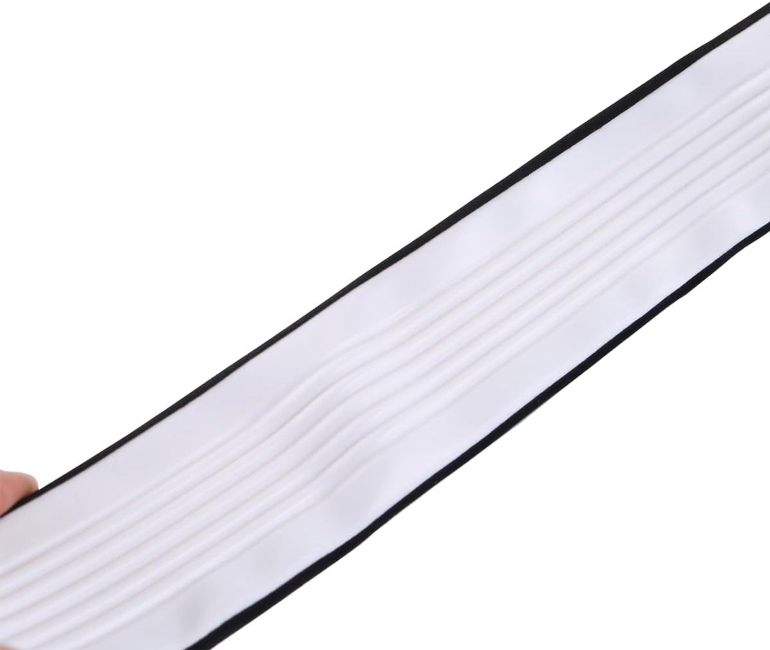 Deurafdichtingsstrip 1m - Wit - Zelfklevend - Geluidsreductie voor een rustige kamer - ServiceTopper