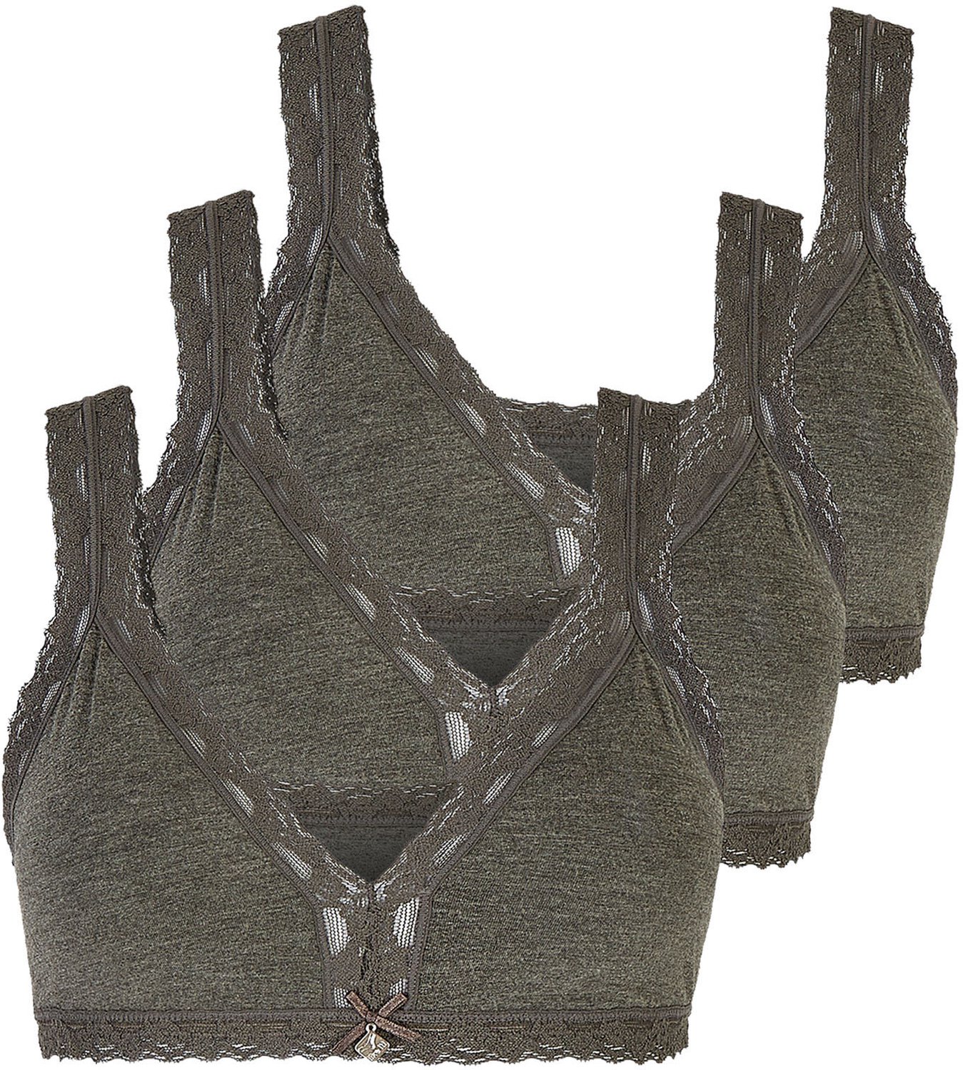 3-pack bustiers met pads Kim
