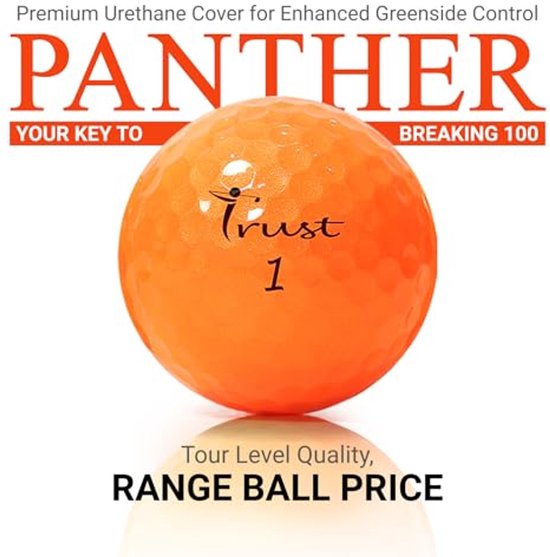 Golfballen Panther - Set van 48 - Ultra-zacht met urethaan cover — afbeelding 2