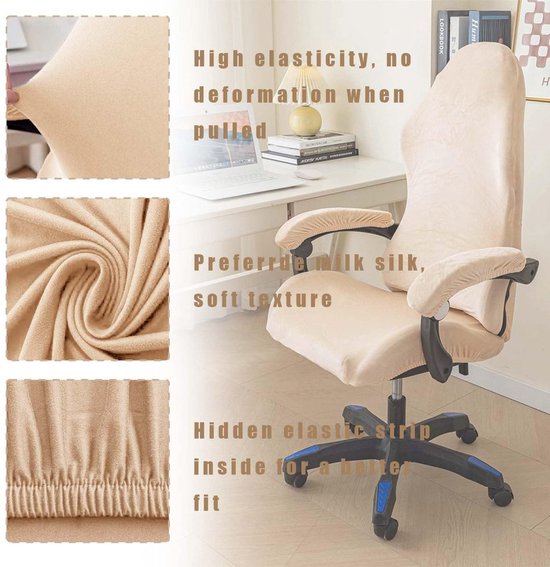 Gaming Stoel Bekleding Set van 4 Stuks met Armleuningen en Rugleuning — afbeelding 2