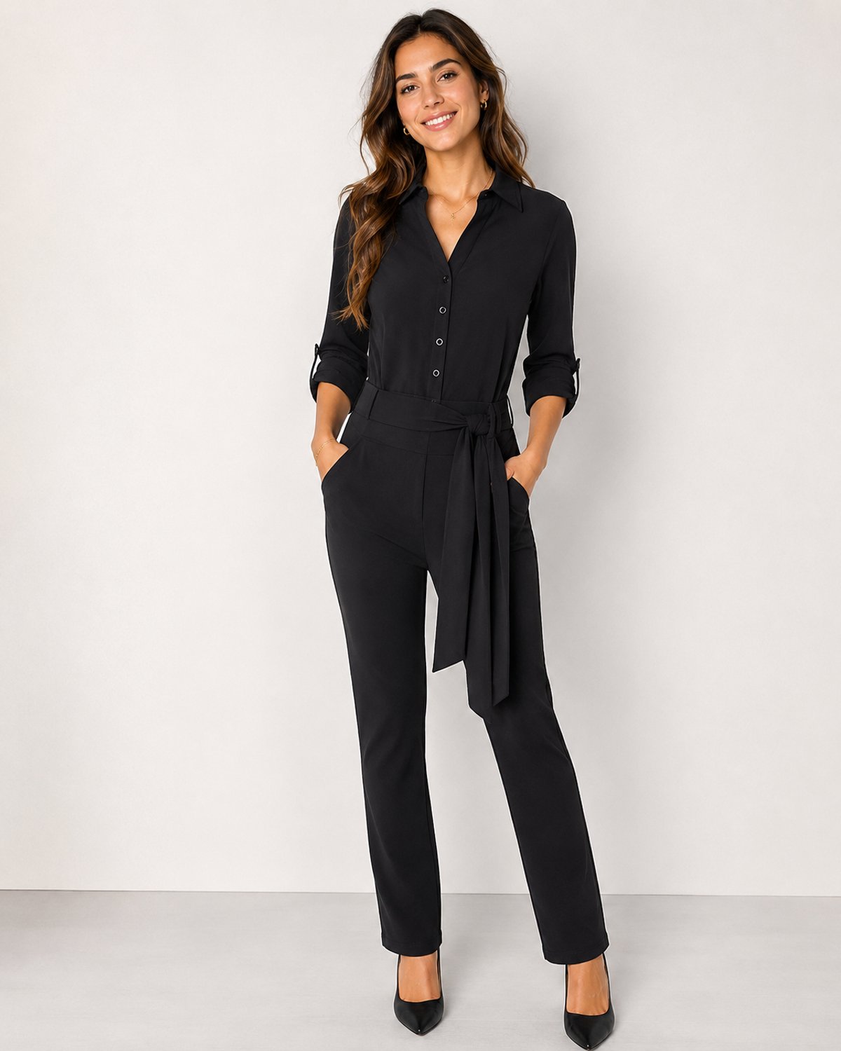 Mylady travelsoft Jumpsuit Jumcy maat M Black ML052028