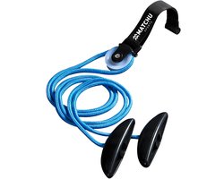 Schouder stretcher - Multifunctioneel met pulley - Blauw/zwart