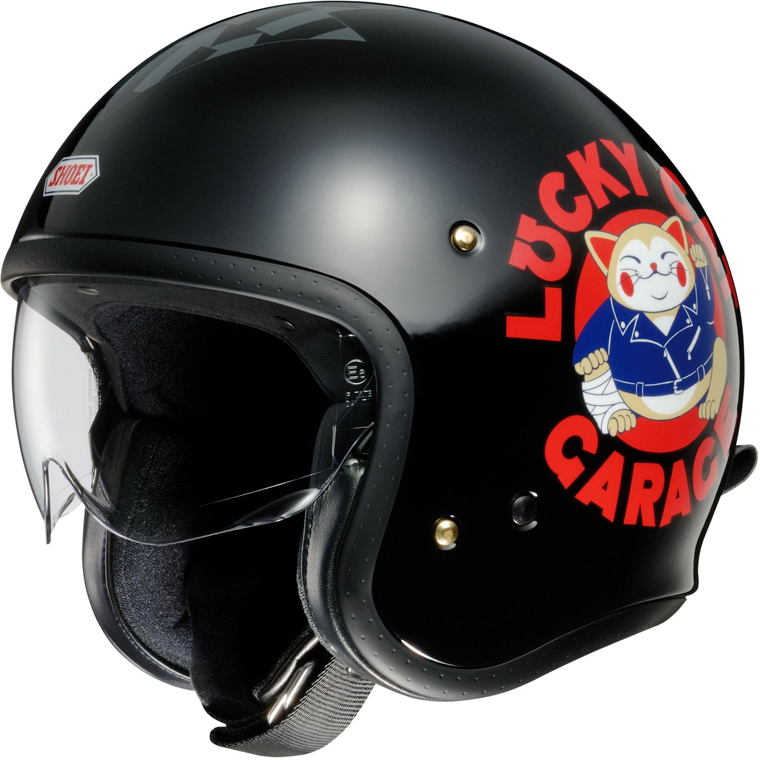 Shoei J.O Lucky Cat Garage Tc-5 Jethelm - Helm