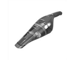 BLACK+DECKER NVC220WC-QW - Kruimeldief - Zakloos Chroom - Titanium - Transparant