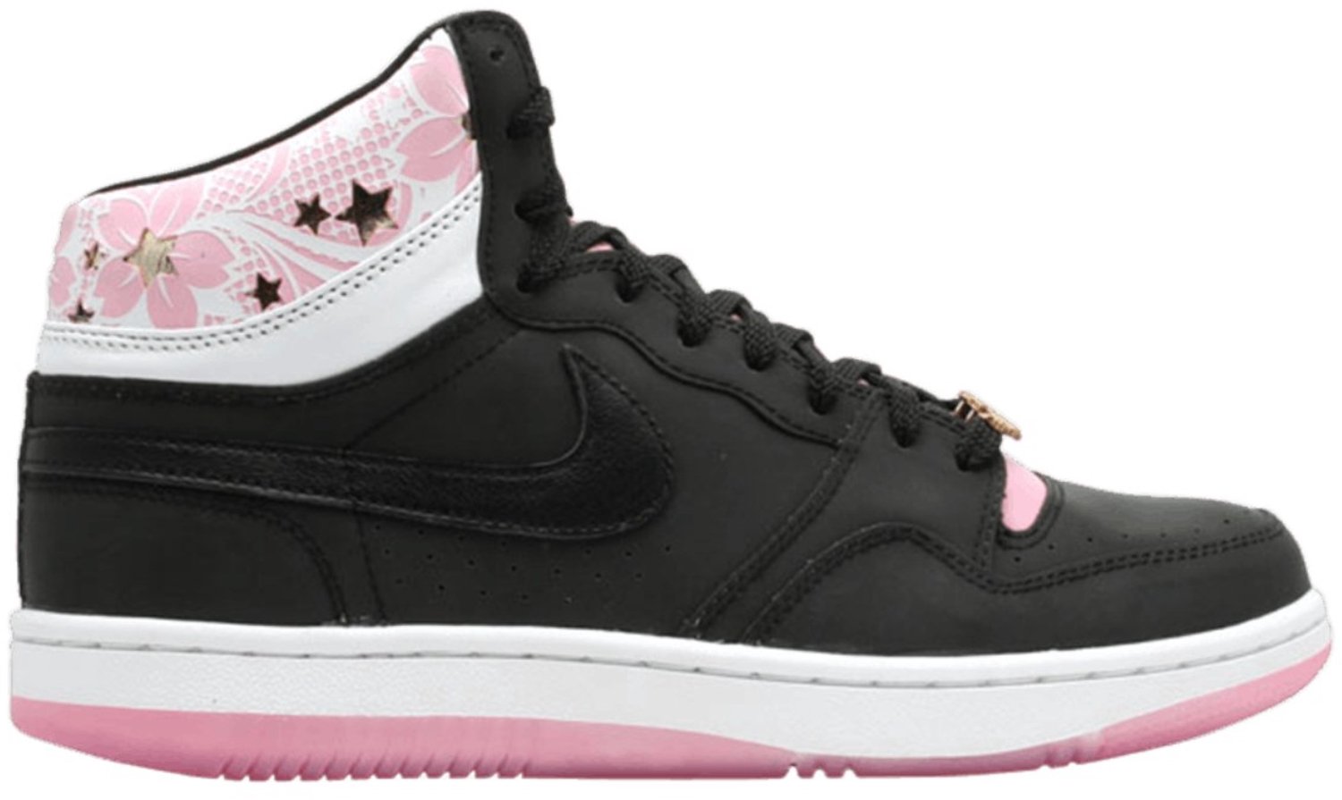 Nike Court Force Hi Premium Sakura Sneakers – -Perfect Court Force Lifestyle Heren Sneakers voor Mannen Zwart