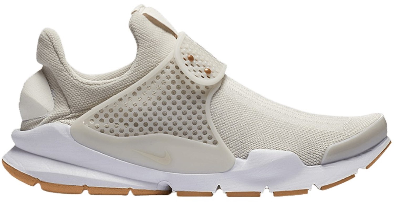 Nike Sock Dart Sneakers – Light Bone/Sail-Sail- Sock Dart Lifestyle Dames Sneakers voor Vrouwen Beige